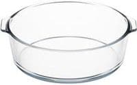Форма для запекания ARDESTO Black Mars 23x20.8x7см, боросиликатное стекло, круглая, прозрачная