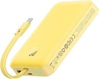 Зовнішній акумулятор BASEUS Magnetic Mini 30W 10000mAh жовтого кольору