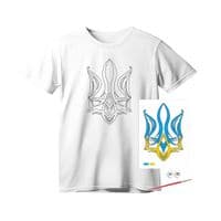 Набор для творчества Rosa футболка-раскраска, Трезубец, хлопок 100, размер S (4823098542094)