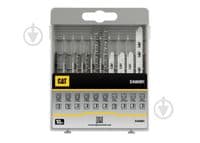 Набор пильных полотен для лобзика CAT DA06901, 10 шт. (по дереву и металу, базовый)