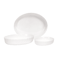 Форма с/у LUMINARC SMART CUISINE TRIANON /НАБОР/д.запик/овал. 36X29см/32х24 см/22х16 см (P7773)