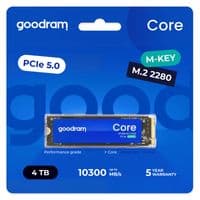 Накопитель SSD 4TB Goodram Core M.2 2280 PCIe 5.0 x4 NVMe 3D NAND (SSDR-GRC01-4K0-80)