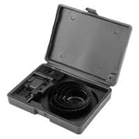 Коронки по дереву GRAPHITE 51,64,76,89,102мм, адаптер, кейс 8шт