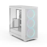 корпус ATX без БП Epoch XL белый c общ. стеклом RGB Epoch XL White TG RGB Clear ti