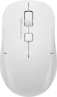 Миша бездротова безшумна A4Tech Fstyler FG16CS Air2 (White), колір білий