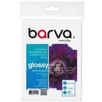 Фотобумага Barva, глянцевый, 13x18, 180 г/м², 20 лист, серия "Everyday" (IP-CE180-429)