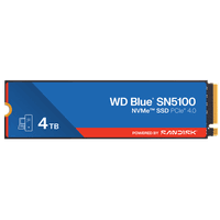 Твердотільний накопичувач WD Blue SN5100 (M.2, 4 ТБ, PCIE GEN 4x4 NVMe)