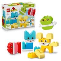 Конструктор LEGO DUPLO My First Очаровательные творческие домашние питомцы 3 в 1