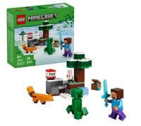 Конструктор LEGO Minecraft Приключения Стива в тайге