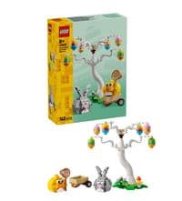 Конструктор LEGO Iconic Пасхальный кролик и охота на куриные яйца