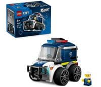 Конструктор LEGO City Автомобили — Полицейский грузовик.