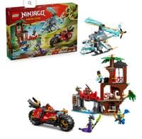 Конструктор LEGO Ninjago Автомобильная битва ниндзя у дома на дереве