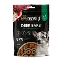 Лакомство для собак Savory Bars With Venison 100 г (4820261921120)