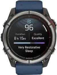 Смарт-часы Garmin quatix 8 51mm, AMOLED, Saph, GPS смарт-часы (010-02905-91)