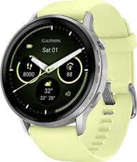 Смарт-часы Garmin Venu 4 (45mm), Gray w/ Silver + Citron, GPS смарт-часы (010-03014-02)