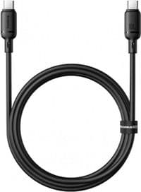 Кабель Baseus Type-C/Type-C 100W 1m (P10377704113-00) чорний