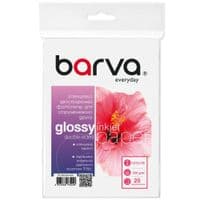 Фотобумага Barva, глянцевая, двусторонняя, 13x18, 230 г/м², 20 арк, серия "Everyday" (IP-GE230-443)