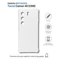 Чохол до мобільного телефона BeCover Anti-Shock Tecno Camon 40 (CM5) Clear (714704)