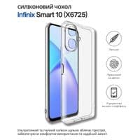 Чохол до мобільного телефона BeCover Silicone Infinix Smart 10 (X6725) Transparent (714665)