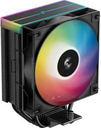 Кулер для процесора Deepcool AG400 ARGB V2, Black, алюміній/мідь, 1x120 мм ARGB, для Intel 1851/1700/1200/115x, AMD AM5/AM4, висота 154 мм (R-AG400-BKAMMN-GJD)