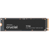 Твердотільний накопичувач CRUCIAL T710 4 ТБ PCIe Gen5 NVMe M.2 2280 зі швидкістю читання до 14500 МБ/с та запису до 13800 МБ/с