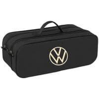 Сумка-органайзер Poputchik в багажник Volkswagen NEW LOGO чорна (03-147-2Д)