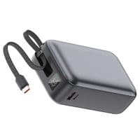 Батарея універсальна Vinga 30000 mAh 65W Display Cable (VPBB3065C)