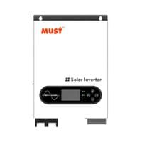 Гібридний інвертор MUST PV18-6048ECO. 6000W, 48V, струм заряду 100A, 170-280V, MPPT (100А, 60-360 Vdc), 318&times;454;122.5 мм. 9 кг.