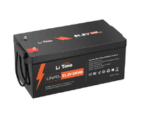 Аккумулятор Li-TIME LiFePO4 BASIC 51,2V 100Ah 5120Wh(100 / 100A), заряд 57.6В / 12А, (520 x 269 x 220мм) , 36.4kg, Q1