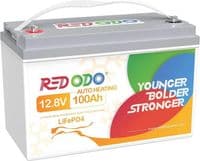 Аккумуляторная батарея LiFePO4 Redodo LOW-TEMP 12.8V 100Ah , 1280Wh, BMS 100A, 329*172*214мм
