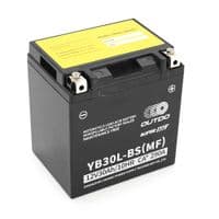 Мотоаккумулятор OUTDO (Maxion) YB 30L-BS (MF), 12V 30Ah (166 х 126 х 176), Black, Q1