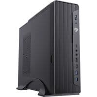 Корпус mATX с блоком питания SFX GS-400 80+ Bron ze 2usb2.0+2usb3.0+Type-C+CR, slim odd window f ST-608-2U2-2U3-TYPE-C-CR-400W