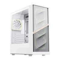 Корпус компьютерный Mini Tower без блока питания M-ATX,ITX, Tempered Glass,Mesh,USB2.0*1,USB3.0*1, AERIS 330 MW