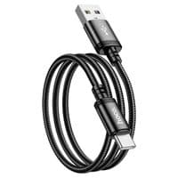 Кабель Hoco X89, Type-C-USB, 3A, Black, длина 2м, BOX