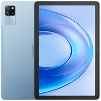 Blackview Tab 60 Pro SET LTE 10.1-дюймовий HD+IPS 800x1280 60Hz 8GB/128GB, восьмиядерний процесор T606 1.6GHz Камера Фронтальна 5MP Задня 8MP Акумулятор 7700mAh + зарядний пристрій USB Type-C Кабель SIM-картраніт Плівка Чохол Пасивний стилус Миша Клавіатура EN Android 15 Сонячно-блакитний