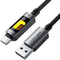 Кабель USB 2.0 AM-Type-C M, 1.2м 60W C21-04 Black Acefast