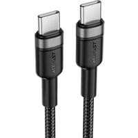 Кабель USB 2.0 Type-C M-M, 1.2 м, 60W aluminum alloy Black, C22-03 Acefast
