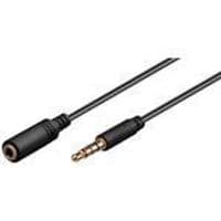 Кабель Goobay Jack 3,5 мм 4-контактный M/F 3,0 м