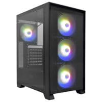 Корпус для компьютера DARK FLASH DRX70 GLASS ATX без блока питания, черный