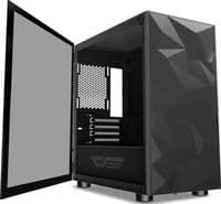 Корпус для компьютера DARK FLASH  DLM21 без блока питания, черный