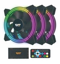 Набор из трех вентиляторов для корпуса DARK FLASH CF11 PRO 3IN1