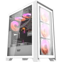 Корпус для компьютера DARK FLASH DRX70 GLASS ATX без блока питания, белый