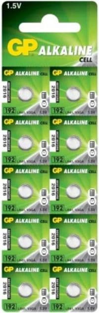 Батарейка GP 192/LR41/AG3 Alkaline (10шт)
