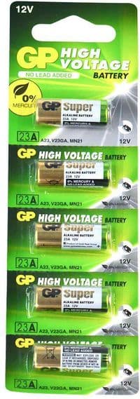 Батарейка GP 23A/MN21 Alkaline 12v (5шт)