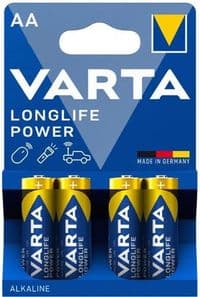 Батарейка Varta LR6/AA Longlife Power Alkaline (4шт)