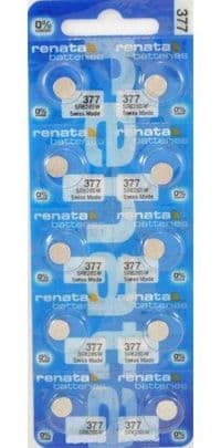 Батарейка Renata SR 626W 377/AG4 (10шт)