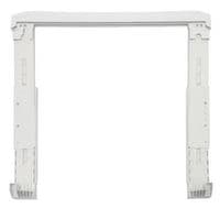 Комплект монтажный Beko для соединения стиральной машины с сушильной машиной 40-54 см, белый