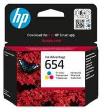 Картридж с печатающей головкой струйный HP No.654 DJ IA 2976/4376/6575 Tri-color