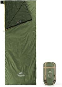 Спальний мішок Naturehike LW180 Mini NH21MSD04, правий, XL, темно-зелений (6975641884378)