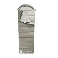 Спальний мішок Naturehike з капюшоном із мішком для зберігання M300 CNK2350WS023, зелений, лівий (6927595776018)